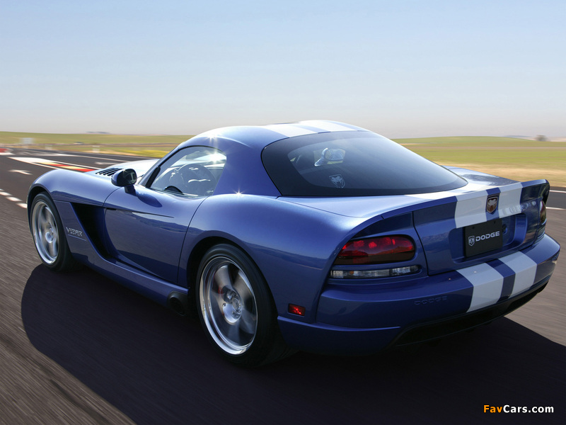 Dodge Viper SRT10 Coupe 2006–07 pictures (800 x 600)