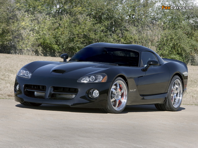 Hennessey Venom 1000 Twin Turbo SRT Coupe 2006–07 wallpapers (640 x 480)