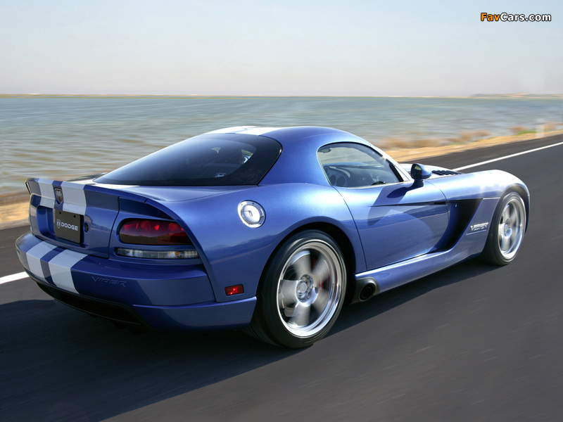 Dodge Viper SRT10 Coupe 2006–07 wallpapers (800 x 600)