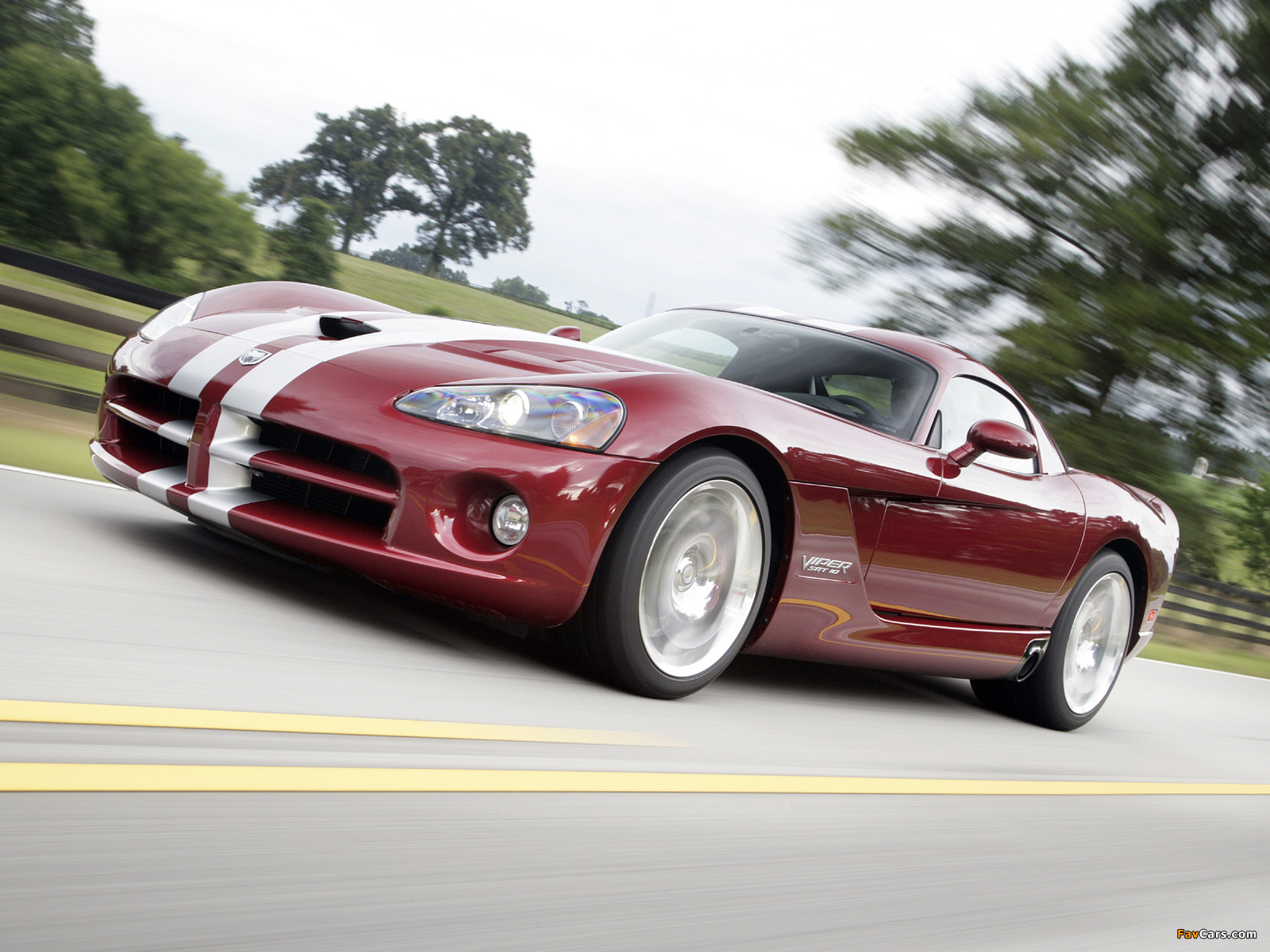 Dodge Viper SRT10 Coupe 2008–10 wallpapers (1600 x 1200)