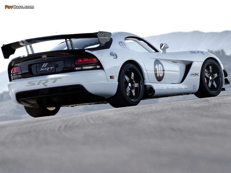 Dodge Viper SRT10 ACR-X 2010 pictures (800 x 600)