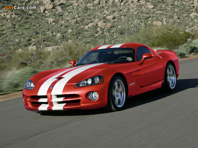 Photos of Dodge Viper SRT10 Coupe 2006–07 (640 x 480)