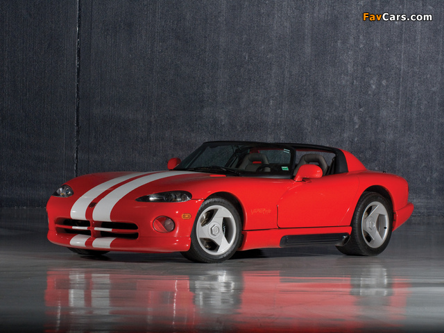 Pictures of Dodge Viper RT/10 1992–95 (640 x 480)