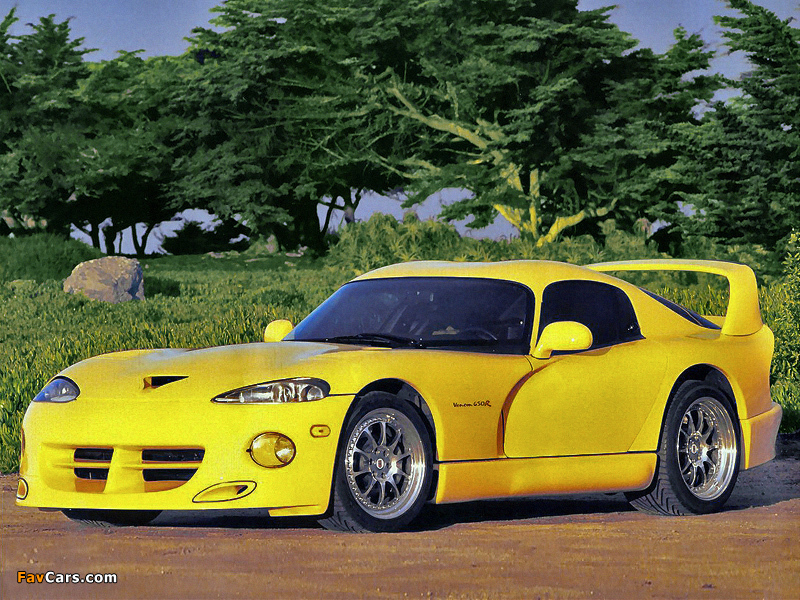 Pictures of Hennessey Venom 650R Coupe 1999 (800 x 600)