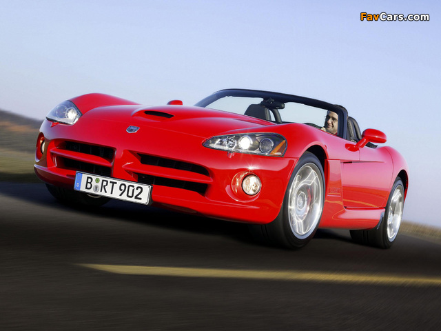 Pictures of Dodge Viper SRT10 Convertible 2003–07 (640 x 480)