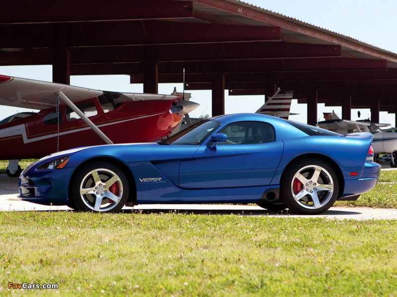 Pictures of Dodge Viper SRT10 Coupe 2006–07 (800 x 600)