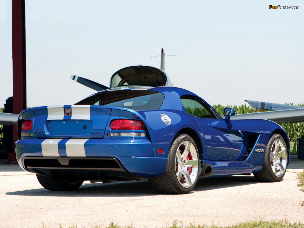 Pictures of Dodge Viper SRT10 Coupe 2006–07 (1024 x 768)