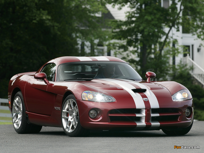 Pictures of Dodge Viper SRT10 Coupe 2008–10 (800 x 600)