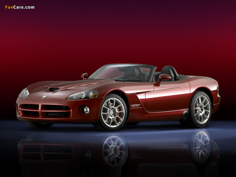 Pictures of Dodge Viper SRT10 Roadster 2008–10 (800 x 600)