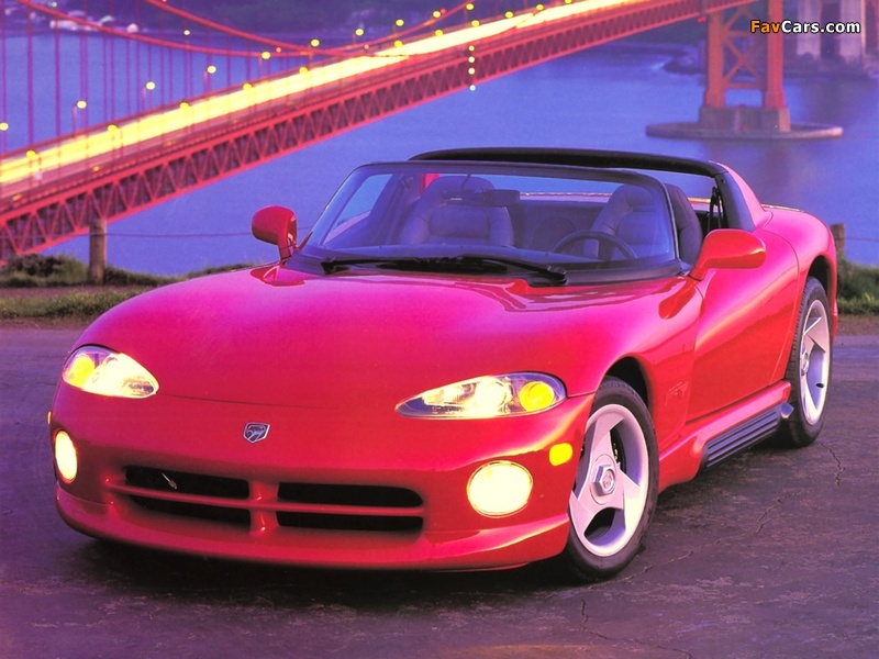 Dodge Viper RT/10 1992–95 wallpapers (800 x 600)