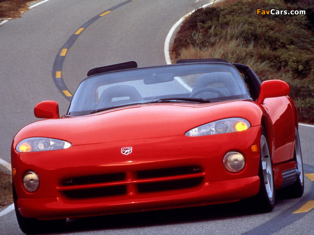 Dodge Viper RT/10 1992–95 wallpapers (640 x 480)