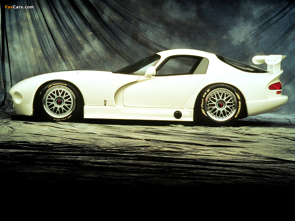 Dodge Viper GTS-R Race Car Prototype 1995 wallpapers (1024 x 768)