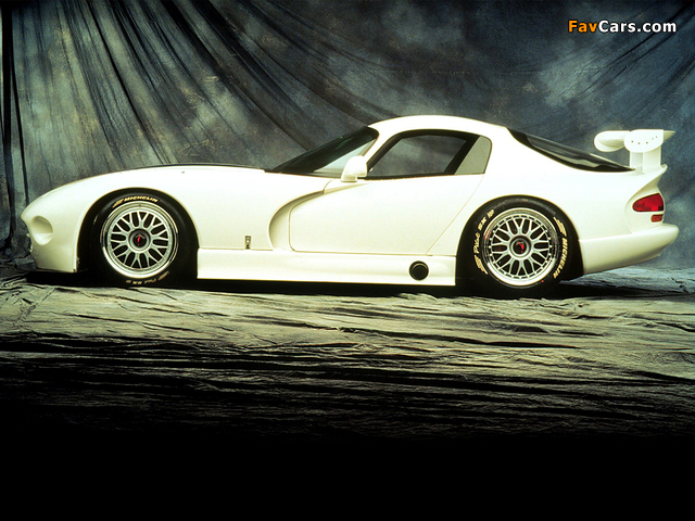 Dodge Viper GTS-R Race Car Prototype 1995 wallpapers (640 x 480)