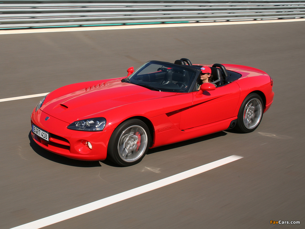 Dodge Viper SRT10 Convertible 2003–07 wallpapers (1024 x 768)