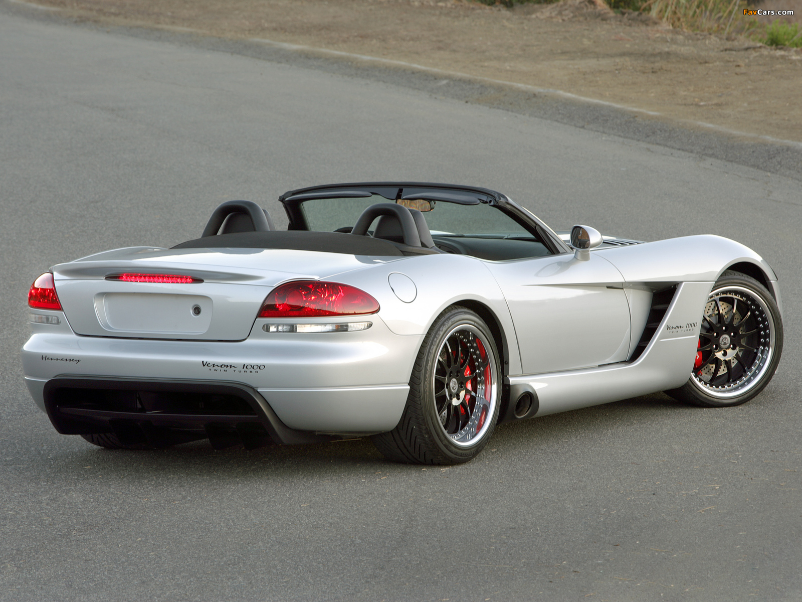 Hennessey Venom 1000 Twin Turbo SRT10 Convertible 2006–07 wallpapers (1600 x 1200)