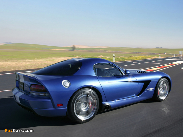 Dodge Viper SRT10 Coupe 2006–07 wallpapers (640 x 480)