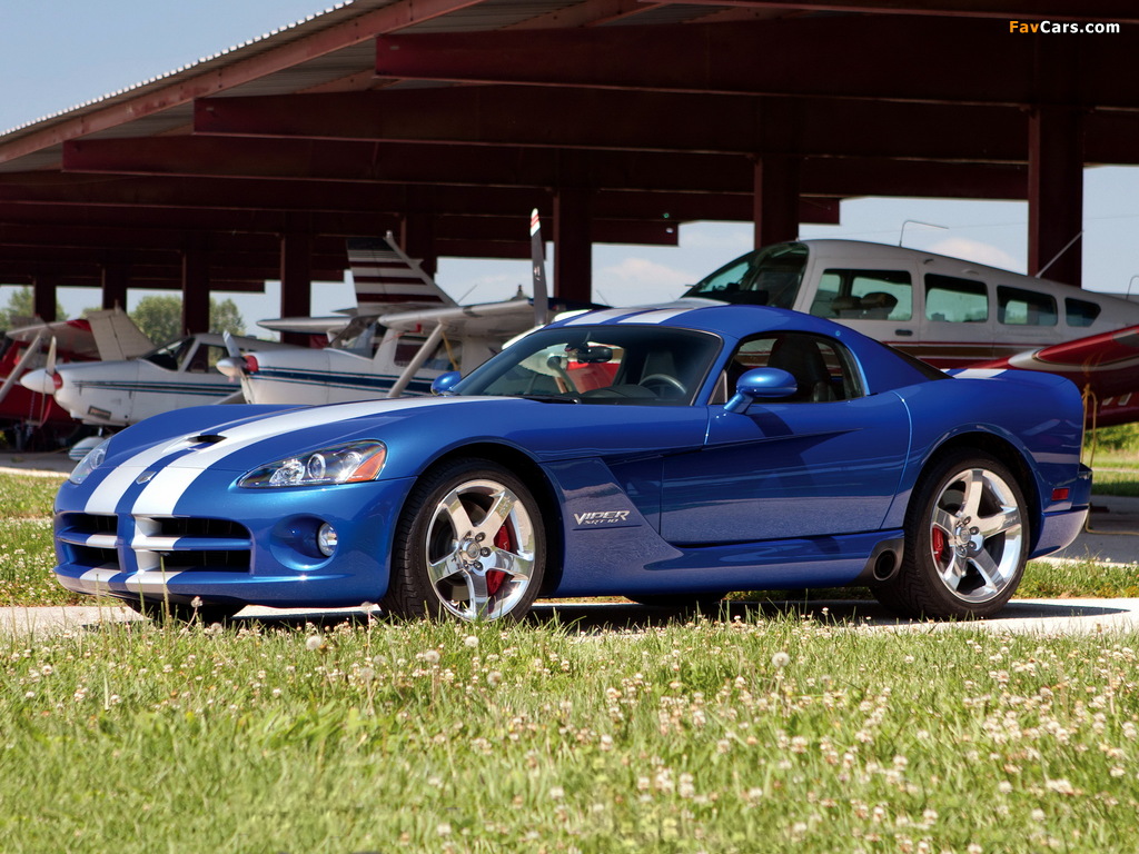 Dodge Viper SRT10 Coupe 2006–07 wallpapers (1024 x 768)