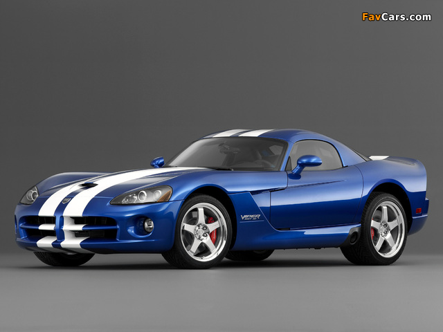 Dodge Viper SRT10 Coupe 2006–07 wallpapers (640 x 480)