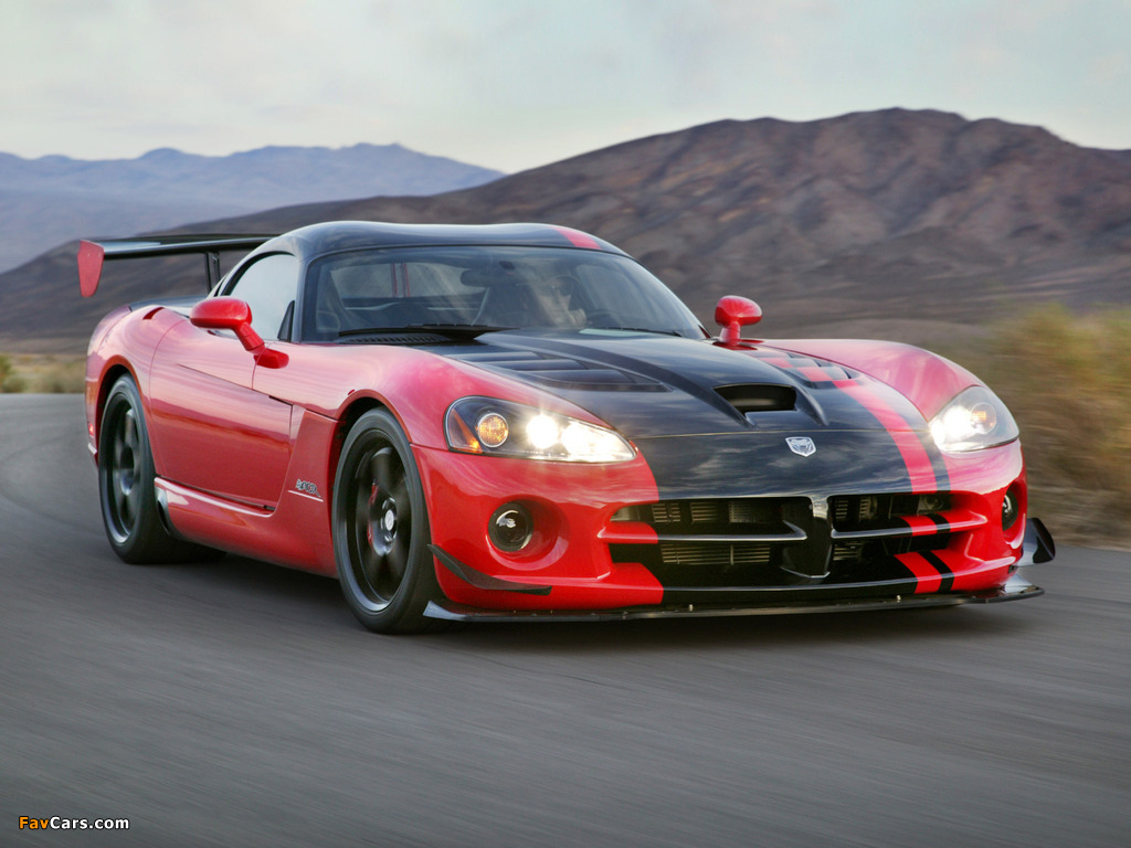 Dodge Viper SRT10 ACR 2008–10 wallpapers (1024 x 768)