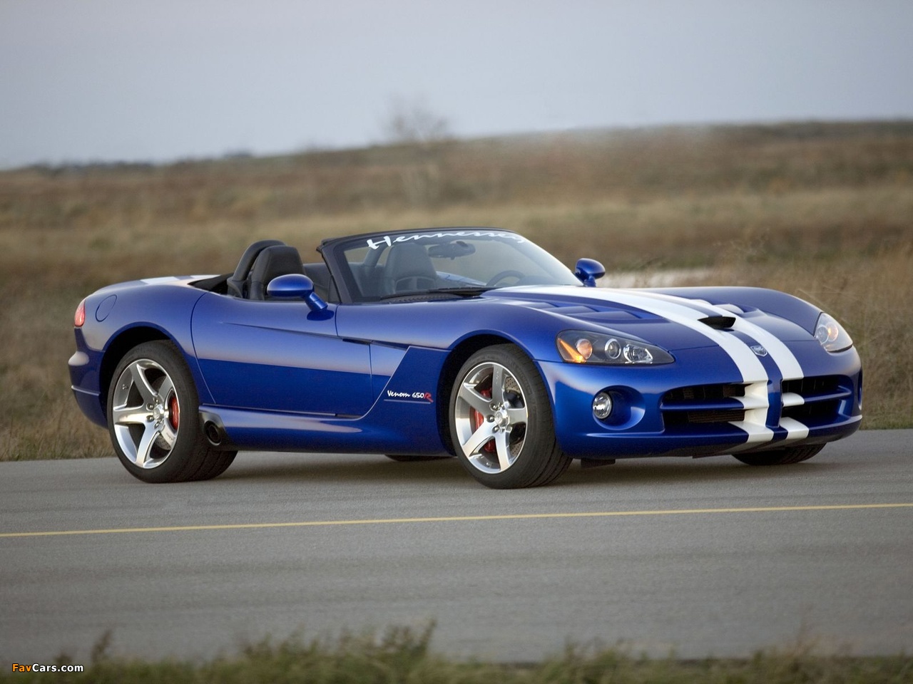 Hennessey Viper Venom 650R Convertible 2008–10 wallpapers (1280 x 960)