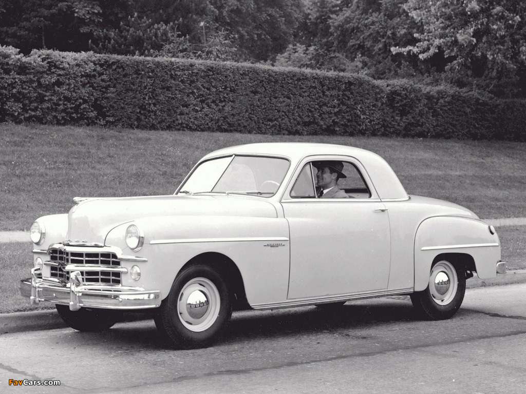Dodge Wayfarer Coupe 1949 images (1024 x 768)