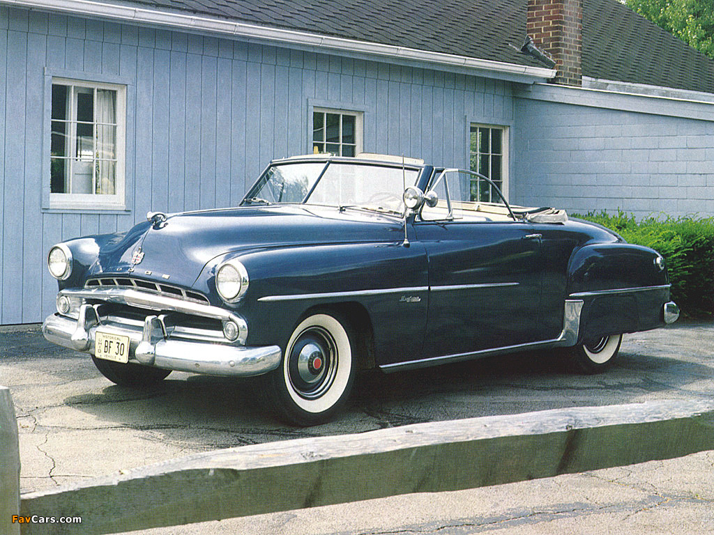 Dodge Wayfarer Convertible 1951 pictures (1024 x 768)