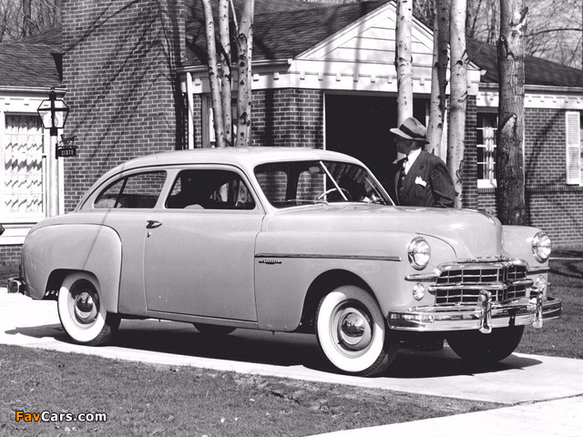 Pictures of Dodge Wayfarer 2-door Sedan 1949 (640 x 480)