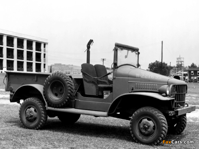 Dodge WC-4 Open Cab Pickup (T207) 1941 photos (640 x 480)
