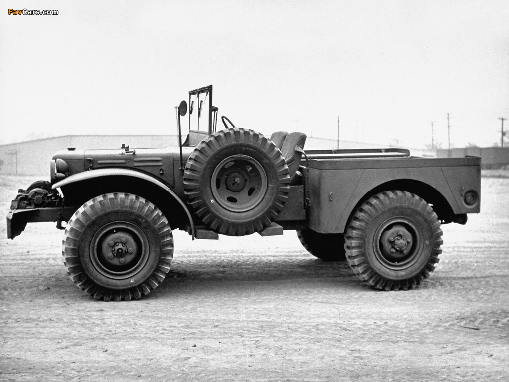 Dodge ¾ ton 4x4 Pilot Truck (T214) 1941 wallpapers (1024 x 768)