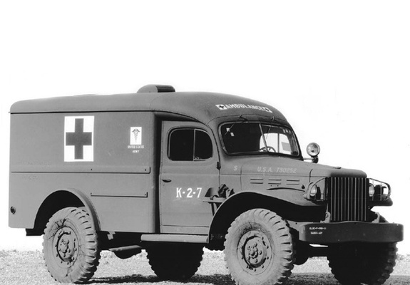 Dodge WC-54 Ambulance by Wayne (T214) 1942–44 images