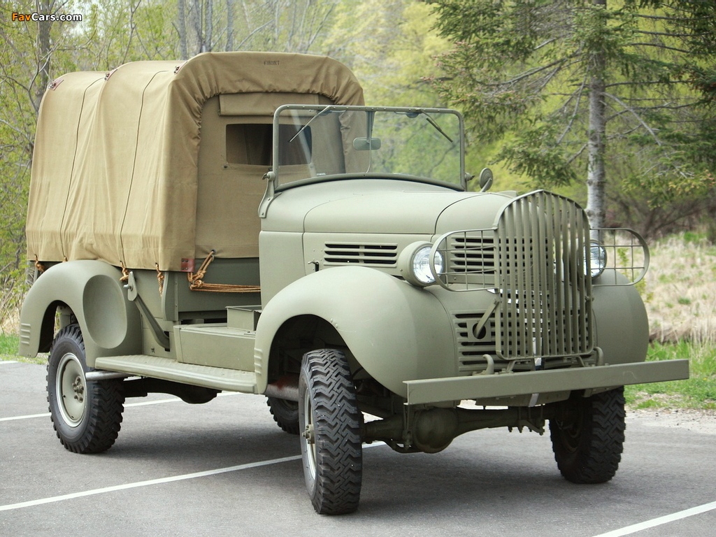 Pictures of Dodge T202 VC-5 Open Cab Weapons Carrier 1940 (1024 x 768)