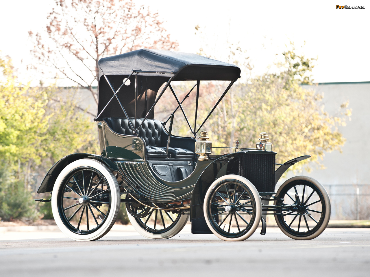 Duryea Four-Wheel Phaeton 1901 wallpapers (1280 x 960)