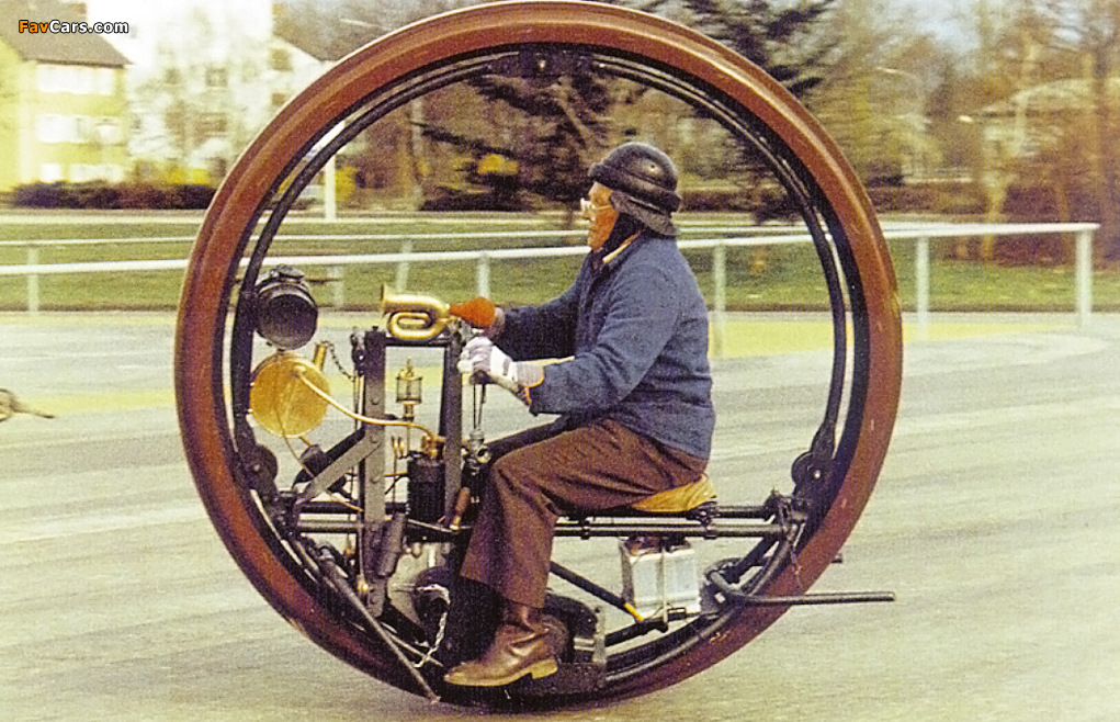 Photos of Edison-Punton Monowheel (1910) (1021 x 658)