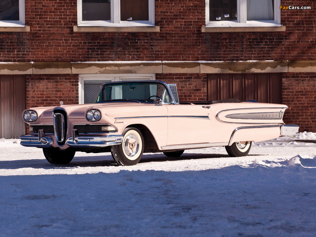 Images of Edsel Citation Convertible 1958 (1024 x 768)