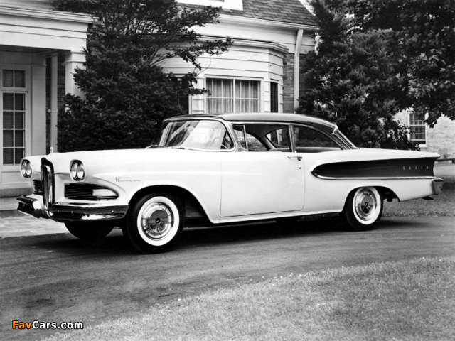 Edsel Ranger 2-door Sedan 1958 photos (640 x 480)