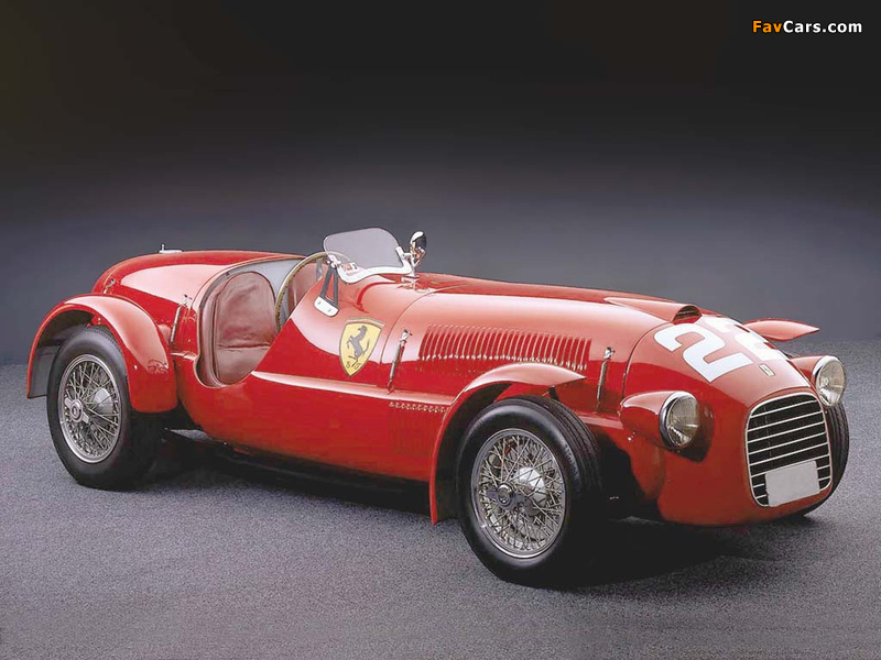 Ferrari 166 Spyder Corsa 1947 images (800 x 600)