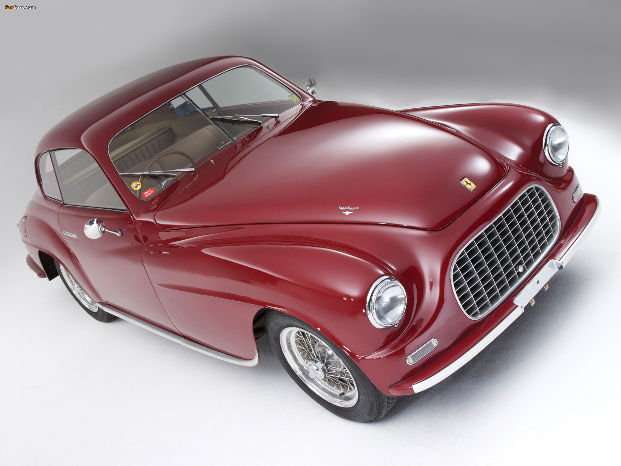 Ferrari 166 Inter Touring Coupe 1948–50 photos (2048 x 1536)