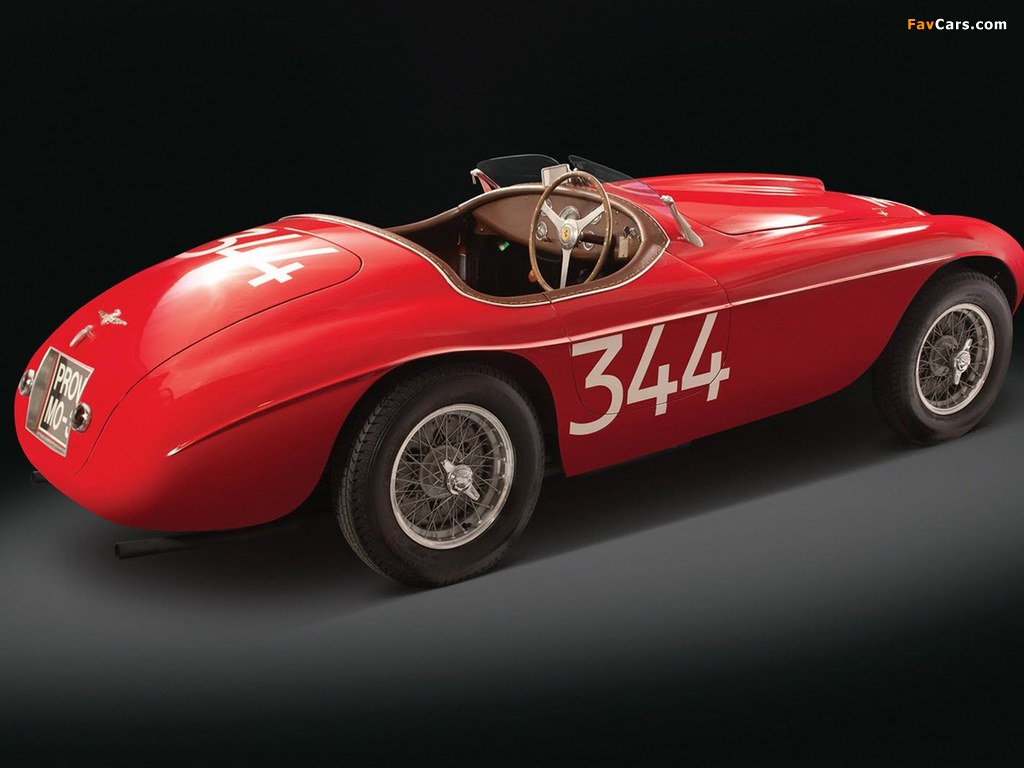 Ferrari 166 MM Touring Barchetta 1948–50 wallpapers (1024 x 768)