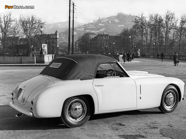 Ferrari 166 Inter Stabilimenti Farina Cabriolet (#033S) 1949 images (640 x 480)