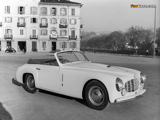 Ferrari 166 Inter Stabilimenti Farina Cabriolet (#033S) 1949 photos (640 x 480)