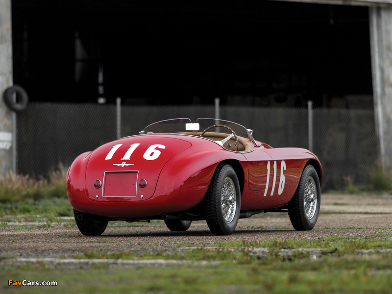 Images of Ferrari 166 MM Barchetta (#0058M) 1950 (800 x 600)