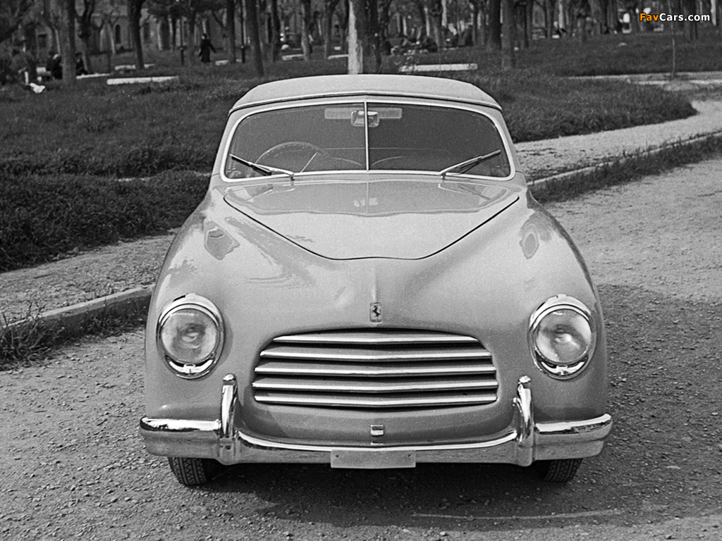 Photos of Ferrari 166 Inter Stabilimenti Farina Cabriolet (#011S) 1949 (1024 x 768)