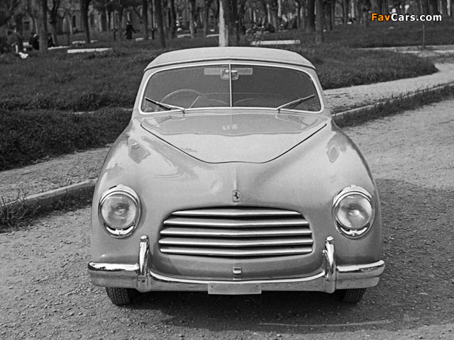 Photos of Ferrari 166 Inter Stabilimenti Farina Cabriolet (#011S) 1949 (640 x 480)
