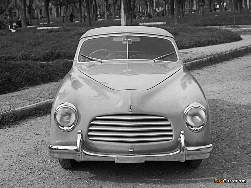 Photos of Ferrari 166 Inter Stabilimenti Farina Cabriolet (#011S) 1949 (800 x 600)