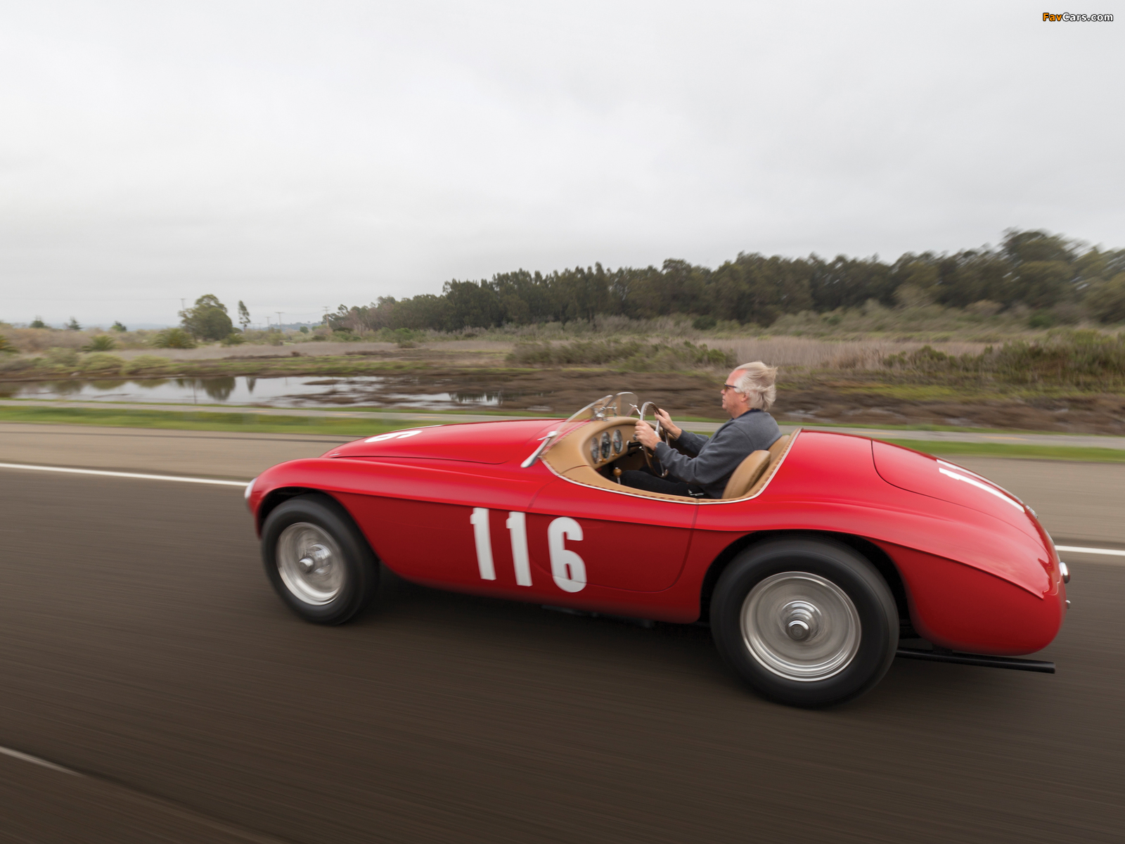Photos of Ferrari 166 MM Barchetta (#0058M) 1950 (1600 x 1200)