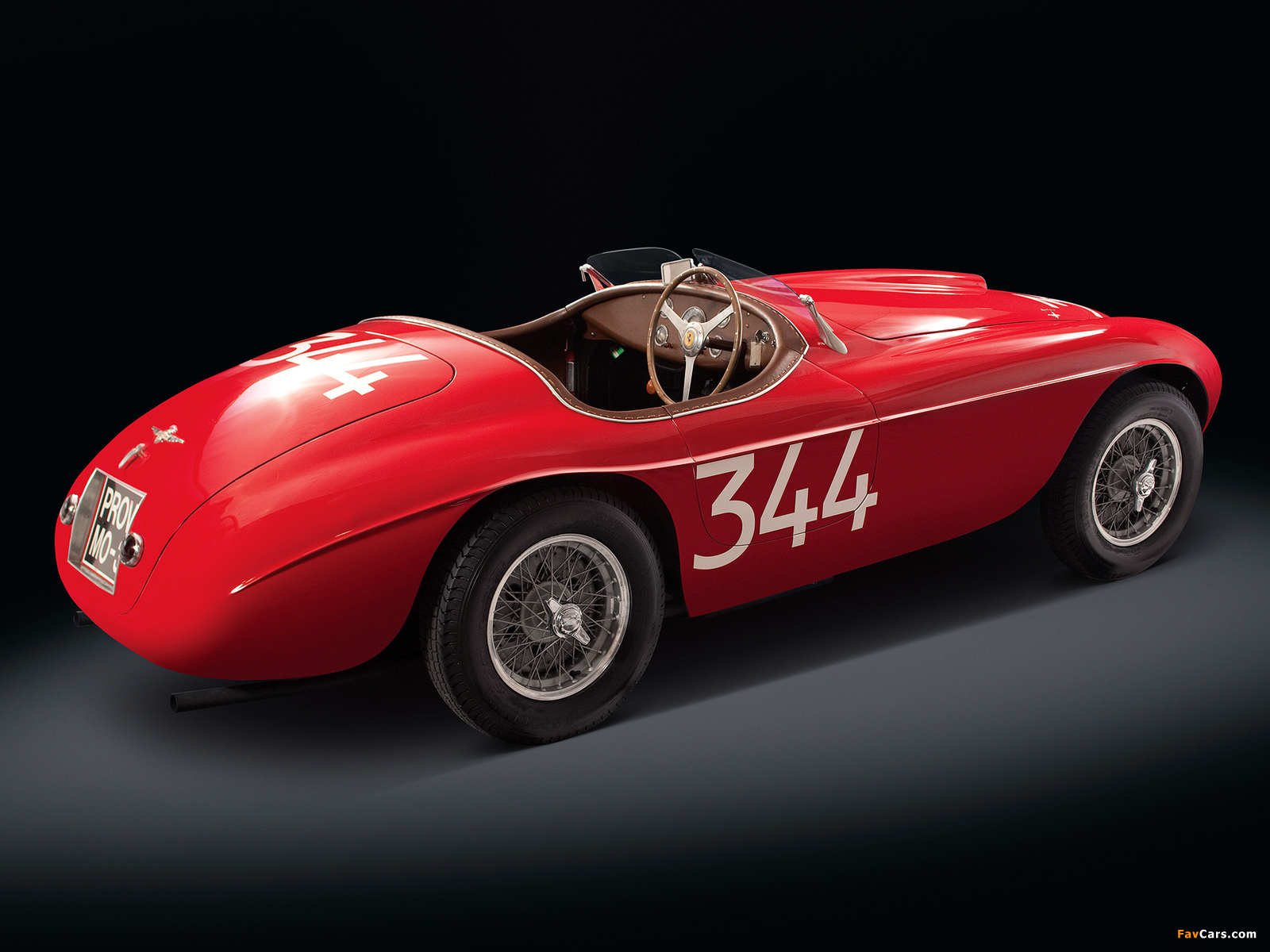 Ferrari 166 MM Touring Barchetta 1948–50 wallpapers (1600 x 1200)