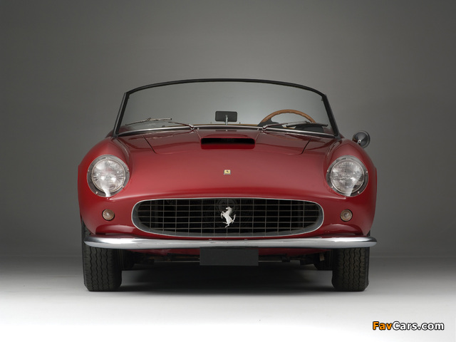 Ferrari 250 GT LWB California Spyder (covered headlights) 1957–60 images (640 x 480)
