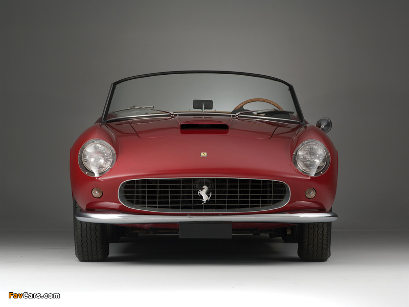 Ferrari 250 GT LWB California Spyder (covered headlights) 1957–60 images (800 x 600)