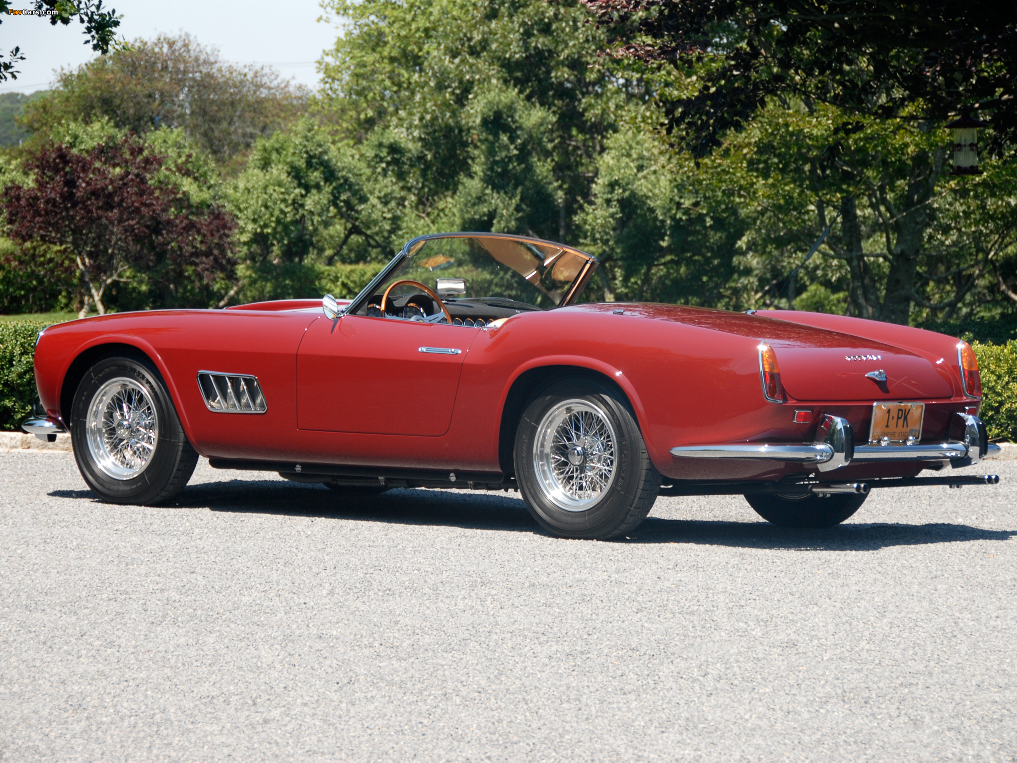 Ferrari 250 GT LWB California Spyder (covered headlights) 1957–60 photos (2048 x 1536)