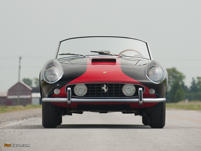 Ferrari 250 GT LWB California Spyder (covered headlights) 1957–60 pictures (800 x 600)